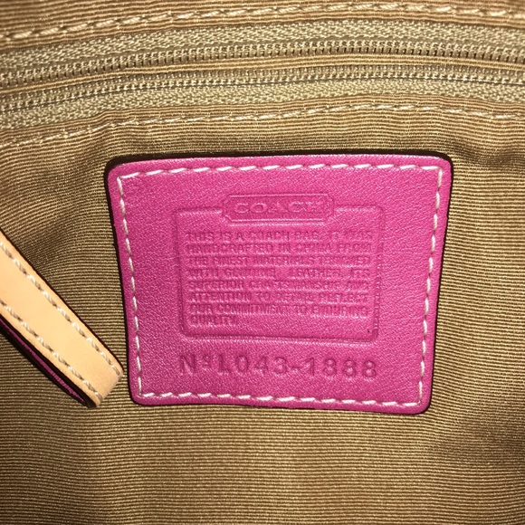 COACH Colorful Striped Shoulder Bag - Picture 4 of 6